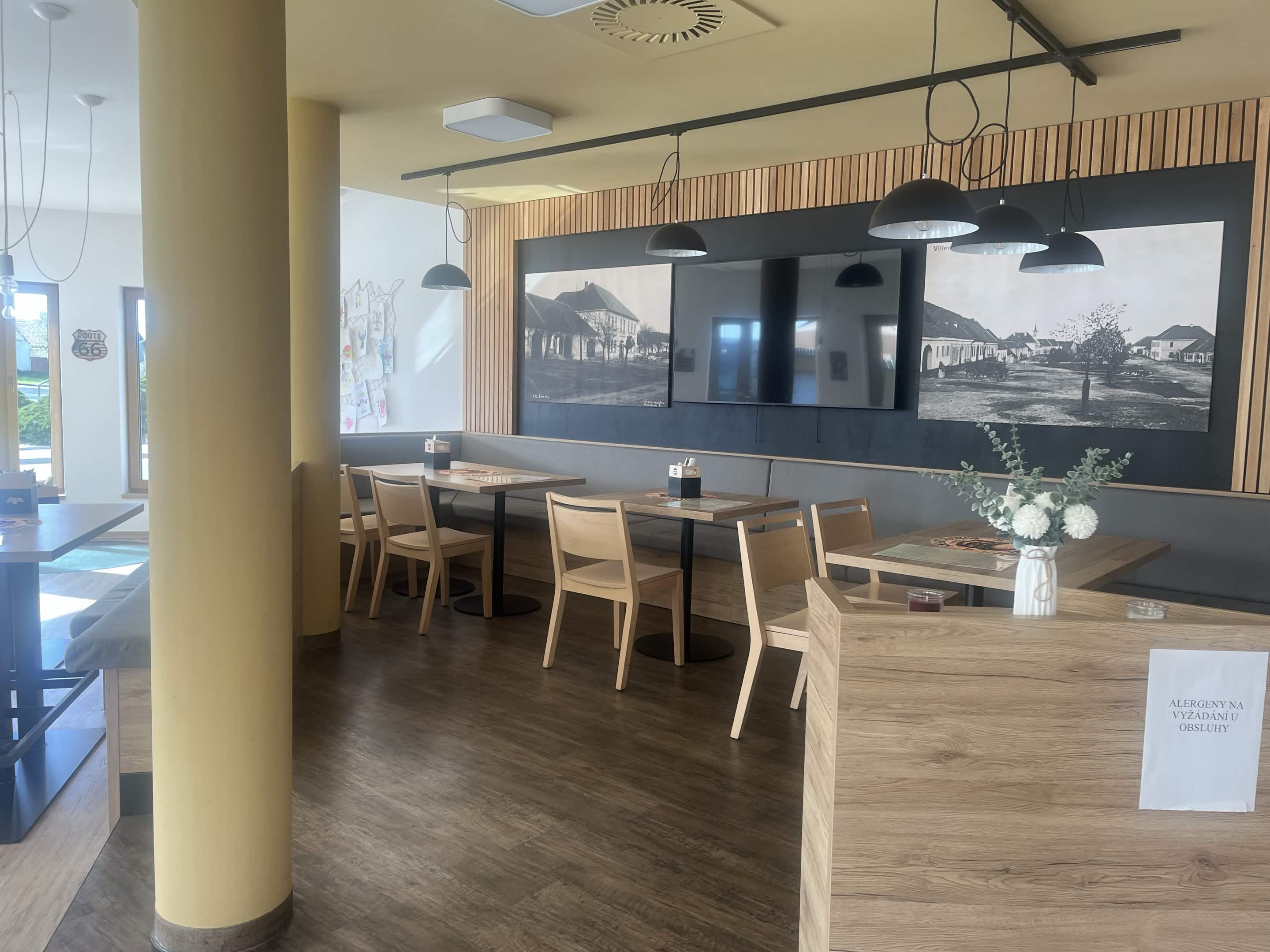 Interiér restaurace